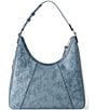 BRAHMIN Zostera Collection Tabitha Shoulder Bag, Color:Bellbottom Blue - Image 2