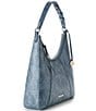 BRAHMIN Zostera Collection Tabitha Shoulder Bag, Color:Bellbottom Blue - Image 3