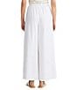 Brave + True Lana Linen Wide Leg Pants, Color:White - Image 2
