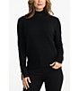 Brave + True Long Sleeve Turtleneck Pilot Sweater, Color:Black - Image 3
