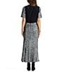 Brave + True Ritz Sequin Pencil Maxi Skirt, Color:Silver Sequin - Image 2
