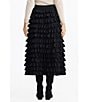 Brave + True Symphony Ruffle Midi Skirt, Color:Black - Image 2