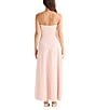 Brave + True Thandie Sleeveless Strapless Striped Maxi Dress, Color:Ecru/Pink - Image 2