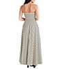 Brave + True Thandie Sleeveless Strapless Striped Maxi Dress, Color:Ecru/Black - Image 2
