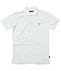 Breezy Golf Vodka Soda Short Sleeve Polo Shirt, Color:White - Image 1
