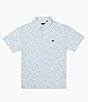 Breezy State Fair Printed Performance Short Sleeve Polo Shirt - Image 1
