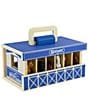 Color:No Color - Image 1 - Horses Wooden Stable Playset