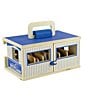 Color:No Color - Image 3 - Horses Wooden Stable Playset