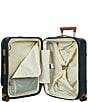 Bric's Bellagio 3.0 21#double; Carry On Spinner Trunk with Pocket, Color:Blue - Image 3