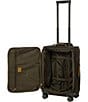 Bric's Life Collection Tropea 21#double; Carry-On Spinner, Color:Olive - Image 4