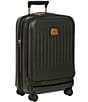 Bric's Taormina 21#double; Expandable Spinner with Pocket Carry-on Suitcase, Color:Olive - Image 2
