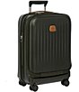 Bric's Taormina 21#double; Expandable Spinner with Pocket Carry-on Suitcase, Color:Olive - Image 5