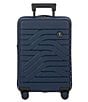 Color:Ocean Blue - Image 1 - Ulisse 21#double; Expandable Carry-On Spinner Suitcase