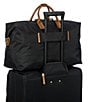 Bric's X-Bag 22#double; Deluxe Nylon Duffle Bag, Color:Black - Image 5