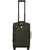 Color:Olive - Image 1 - X-TRAVEL Collection 21 Inch Carry-On Framed Spinner Suitcase