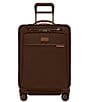 Briggs & Riley Baseline Compact 24#double; Checked Expandable Spinner Suitcase - Image 1