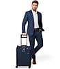 Briggs & Riley Baseline Essential 22#double; Carry-On Spinner Suitcase, Color:Navy - Image 6