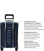 Briggs & Riley Baseline Essential 22#double; Carry-On Spinner Suitcase, Color:Navy - Image 13