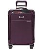 Color:Plum - Image 1 - Baseline Essential Carry-On Spinner Suitcase
