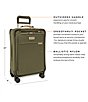 Briggs & Riley Baseline Essential 22#double; Carry-On Spinner Suitcase, Color:Olive - Image 10