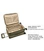 Briggs & Riley Baseline Essential 22#double; Carry-On Spinner Suitcase, Color:Olive - Image 11