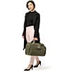 Briggs & Riley Baseline 17#double; Expandable Cabin Bag, Color:Olive - Image 6