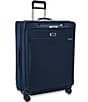 Briggs & Riley Baseline Extra Large Expandable Spinner Suitcase, Color:Navy - Image 6