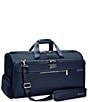 Briggs & Riley Baseline Garment Duffle Bag- Navy, Color:Navy - Image 2