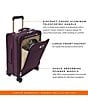 Briggs & Riley Baseline Global 21#double; Carry-On Spinner Suitcase, Color:Plum - Image 17