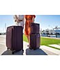 Briggs & Riley Baseline Global 21#double; Carry-On Spinner Suitcase, Color:Plum - Image 30