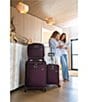 Briggs & Riley Baseline Global 21#double; Carry-On Spinner Suitcase, Color:Plum - Image 31