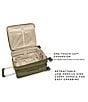 Briggs & Riley Baseline Global 21#double; Carry-On Spinner Suitcase, Color:Olive - Image 11