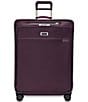 Briggs & Riley Baseline Large Expandable Spinner Suitcase, Color:Plum - Image 1