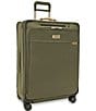 Briggs & Riley Baseline Large Expandable Spinner Suitcase, Color:Olive - Image 6