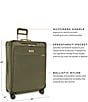 Briggs & Riley Baseline Large Expandable Spinner Suitcase, Color:Olive - Image 9