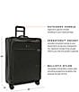 Briggs & Riley Baseline Large Expandable Spinner Suitcase, Color:Black - Image 8
