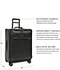Briggs & Riley Baseline Medium Expandable Spinner Suitcase, Color:Black - Image 12