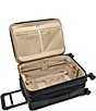 Color:Black - Image 3 - Essential 2-Wheeled Carry-On Suitcase