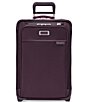 Color:Plum - Image 1 - Essential 2-Wheeled Carry-On Suitcase