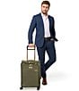 Briggs & Riley Essential 2-Wheel 22#double; Carry-On Luggage, Color:Olive - Image 8