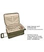Briggs & Riley Essential 2-Wheel 22#double; Carry-On Luggage, Color:Olive - Image 14