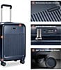 Briggs & Riley Sympatico 3.0 Global 21#double; Expandable Carry-On Spinner Suitcase, Color:Navy - Image 9