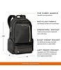 Briggs & Riley HTA Large Cargo Backpack, Color:Black - Image 10
