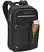 Color:Black - Image 6 - HTA RFID Slim Expandable Backpack