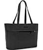 Color:Black - Image 4 - Solid Black Baseline Traveler Tote Bag