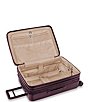 Color:Plum - Image 6 - Sympatico 2.0 Medium Expandable Spinner Suitcase