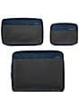 Briggs & Riley Travel Essentials Collection Check In Packing Cube, 3-Piece Set, Color:Navy - Image 1
