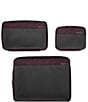 Briggs & Riley Travel Essentials Collection Check In Packing Cube, 3-Piece Set, Color:Plum - Image 1