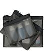 Color:Black - Image 5 - Travel Essentials Collection Translucent Pouch, 3-Piece Set