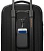 Color:Black - Image 2 - ZDX 21#double; Carry-On Expandable Spinner Suitcase